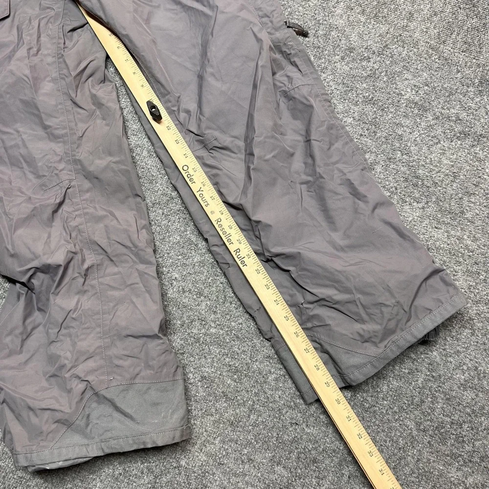 The North Face HyVent Snow Pants Mens Large Gray Waterproof Ski 36x30